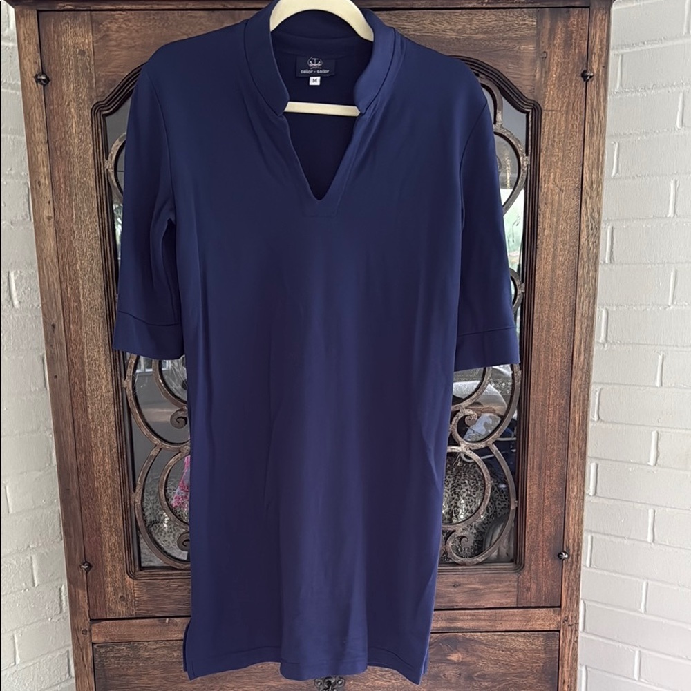 Sailor Sailor navy shift dress